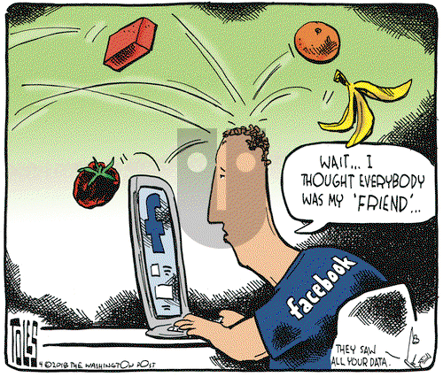 Tom Toles - Friday April 6, 2018 Comic Strip