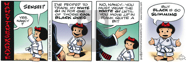 Nancy - Tuesday May 20, 2008 Comic Strip