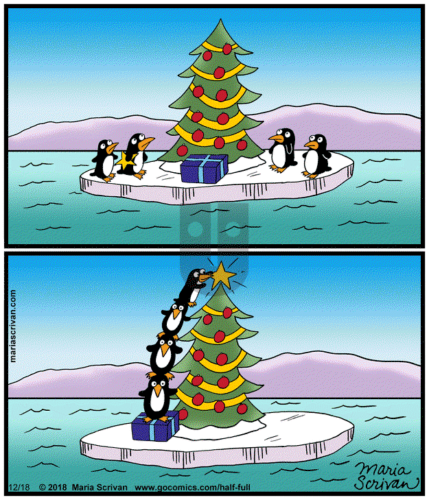 Half Full on Wednesday December 18, 2024 Comic Strip