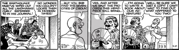 Alley Oop on Saturday September 27, 1980 Comic Strip