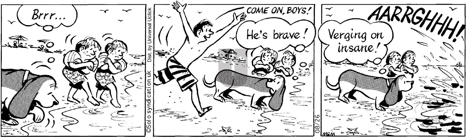 Fred Basset on Tuesday August 26, 2014 Comic Strip