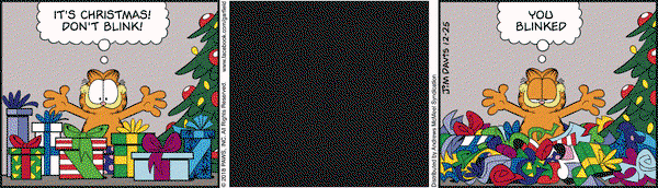 Garfield on Tuesday December 25, 2018 Comic Strip