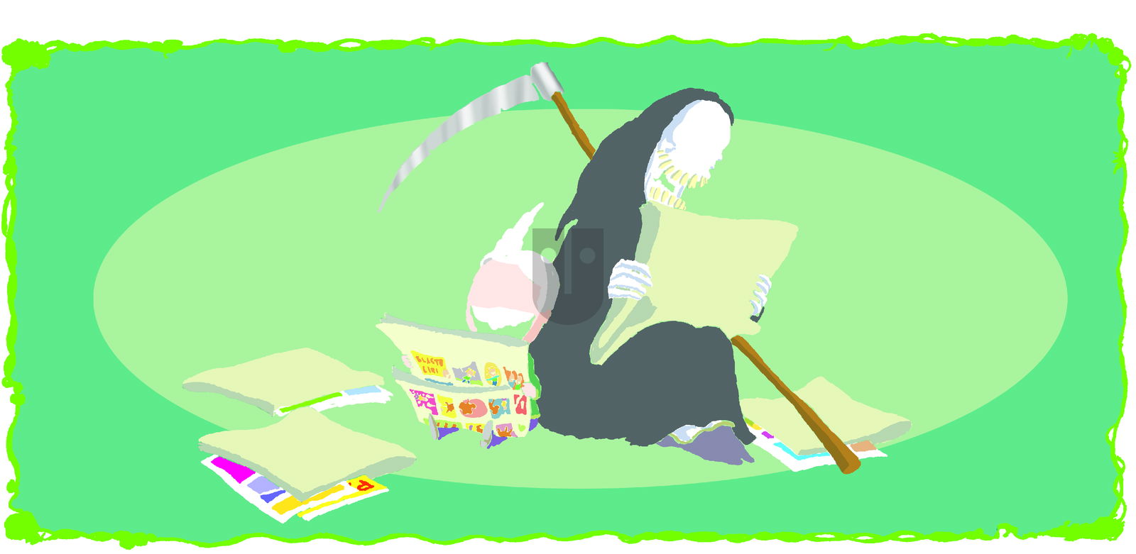 Lio on Sunday April 6, 2014 Comic Strip