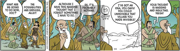 Alley Oop on Friday May 9, 2025 Comic Strip