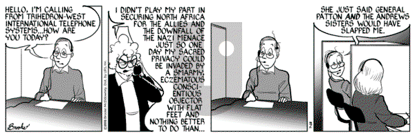 9 Chickweed Lane on Monday July 28, 2003 Comic Strip