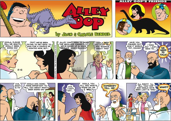 Alley Oop on Sunday August 16, 2015 Comic Strip