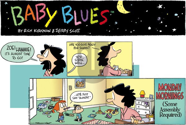 Baby Blues on Sunday February 11, 2007 Comic Strip