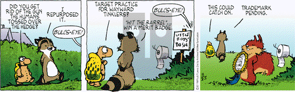 Over the Hedge on Saturday November 25, 2017 Comic Strip