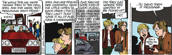 For Better or For Worse on Tuesday May 27, 2008 Comic Strip