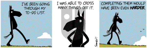 Dark Side of the Horse on Thursday May 23, 2019 Comic Strip