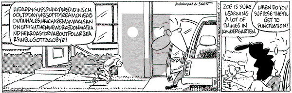 Baby Blues on Tuesday February 15, 2000 Comic Strip