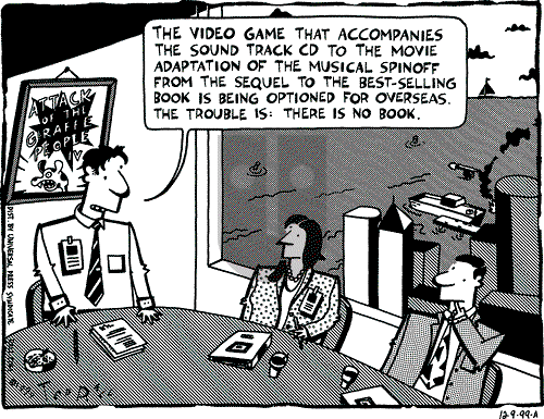 Ted Rall on Saturday December 11, 1999 Comic Strip