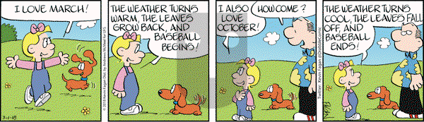 Drabble on Thursday March 1, 2018 Comic Strip