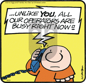 Ziggy on Monday September 23, 2013 Comic Strip