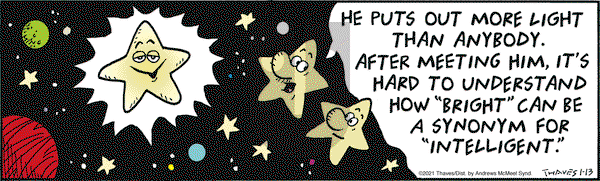 Frank and Ernest on Wednesday January 13, 2021 Comic Strip