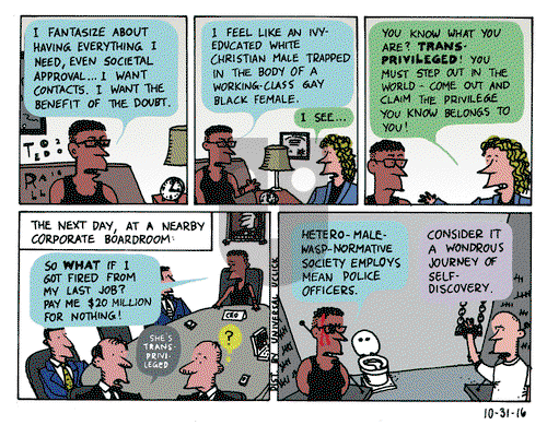 Ted Rall on Monday October 31, 2016 Comic Strip