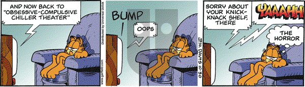 Garfield on Saturday October 30, 2010 Comic Strip