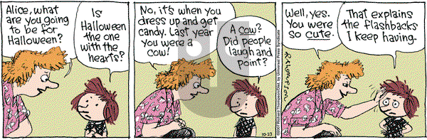Cul de Sac on Tuesday October 23, 2007 Comic Strip