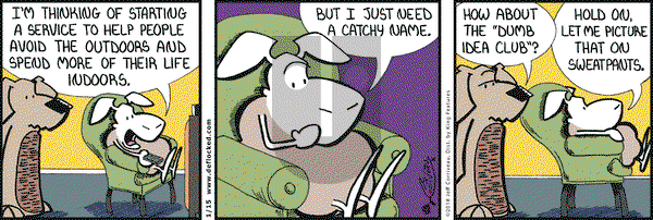 DeFlocked on Monday January 15, 2018 Comic Strip