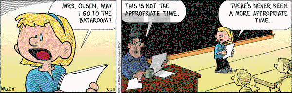 Frazz on Monday March 28, 2016 Comic Strip
