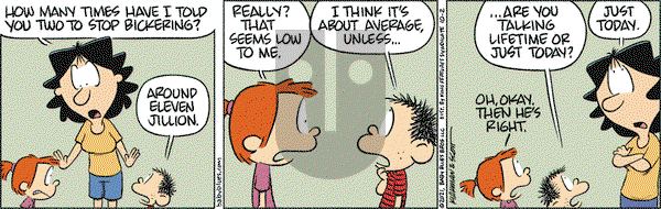 Baby Blues on Saturday October 2, 2021 Comic Strip