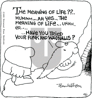 Ziggy on Tuesday October 3, 1972 Comic Strip
