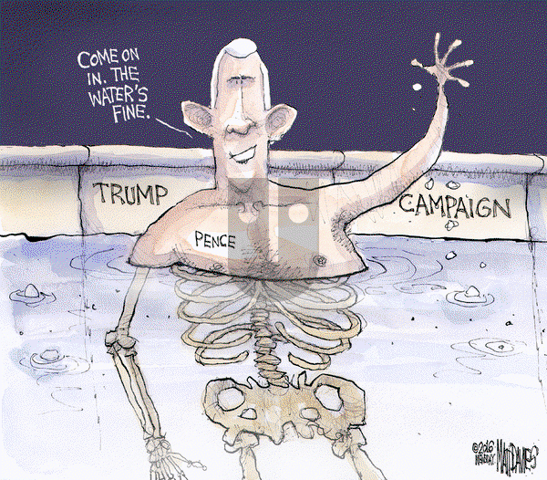Matt Davies on Thursday October 6, 2016 Comic Strip