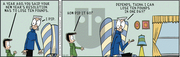 Grand Avenue on Tuesday December 31, 2024 Comic Strip
