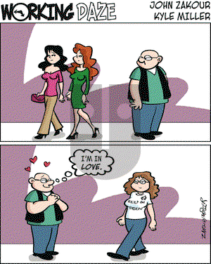 Working Daze on Friday March 30, 2007 Comic Strip