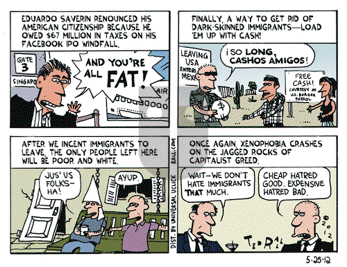 Ted Rall on Friday May 25, 2012 Comic Strip
