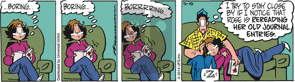 Rose is Rose on Thursday May 15, 2014 Comic Strip