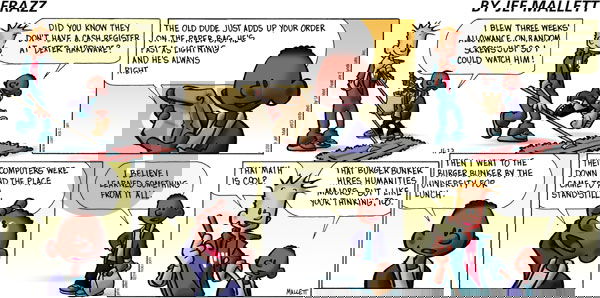 Frazz on Sunday November 22, 2009 Comic Strip