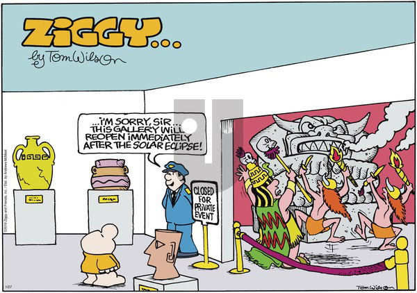 Ziggy on Sunday January 27, 2019 Comic Strip