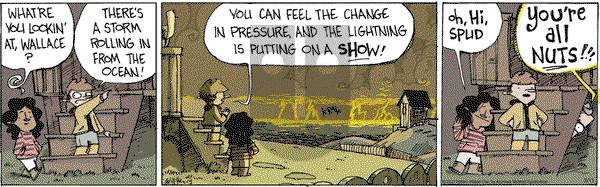 Wallace the Brave on Thursday March 11, 2021 Comic Strip