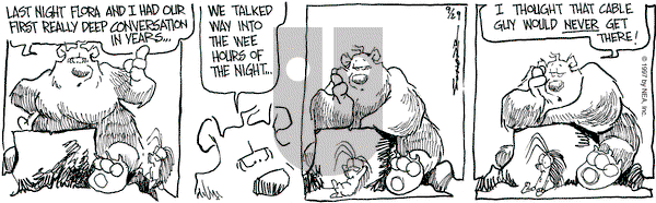 The Grizzwells on Monday September 29, 1997 Comic Strip