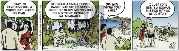 Alley Oop on Wednesday November 6, 2019 Comic Strip