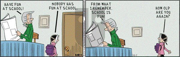 Grand Avenue on Monday October 7, 2024 Comic Strip