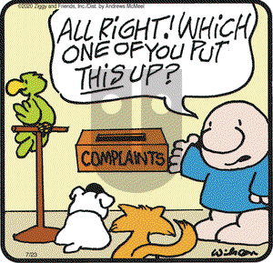 Ziggy on Thursday July 23, 2020 Comic Strip