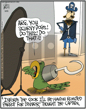 The Flying McCoys on Monday March 25, 2019 Comic Strip