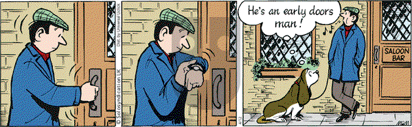 Fred Basset - Saturday April 12, 2014 Comic Strip