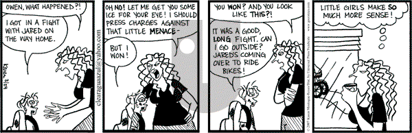 Clear Blue Water on Saturday March 24, 2007 Comic Strip