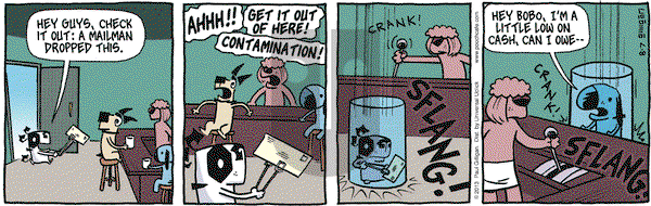 Pooch Cafe - Wednesday August 7, 2013 Comic Strip