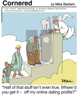 Cornered on Monday February 13, 2017 Comic Strip