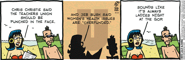 La Cucaracha on Saturday August 22, 2015 Comic Strip
