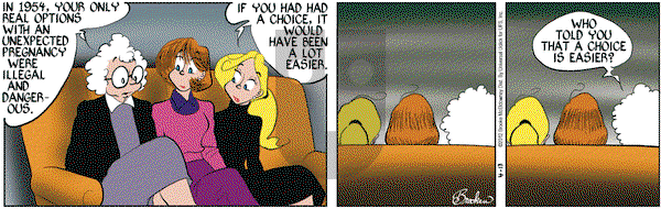 9 Chickweed Lane on Friday April 13, 2012 Comic Strip