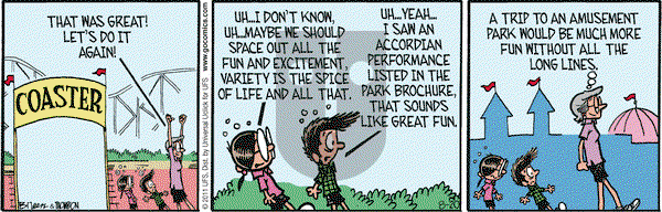Grand Avenue on Saturday August 20, 2011 Comic Strip