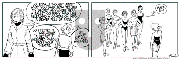 9 Chickweed Lane on Saturday December 15, 2007 Comic Strip
