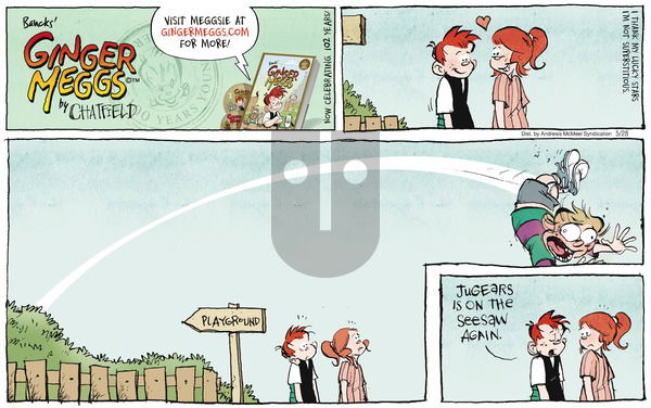 Ginger Meggs - Sunday May 28, 2023 Comic Strip