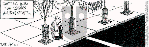 Non Sequitur on Tuesday December 1, 1998 Comic Strip