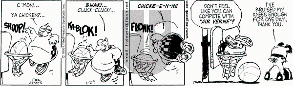 Over the Hedge on Wednesday March 11, 1998 Comic Strip